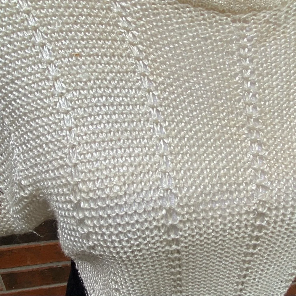 Christian Dior Vintage Cap Sleeve Knit Top Sweater - Picture 7 of 13